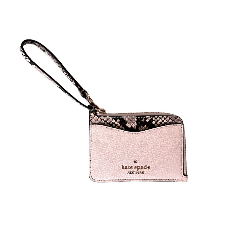 Kate Spade New York Leila Leather Card Holder Wristlet